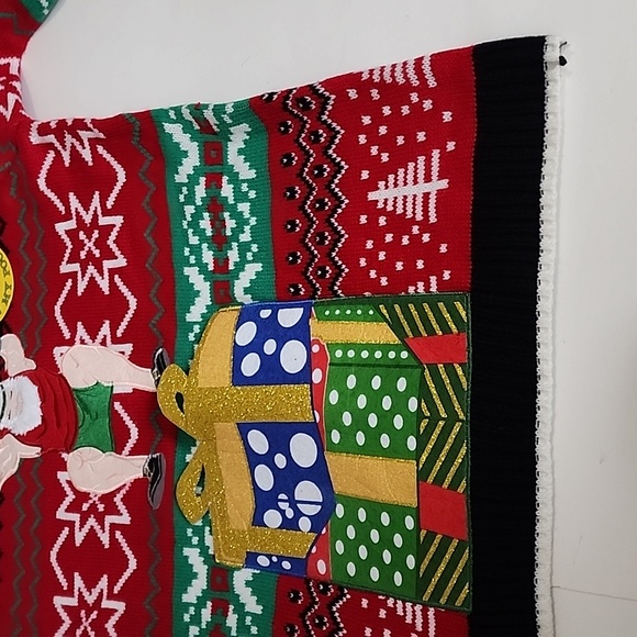 Blizzard Bay Men's Long Sleeve Ugly Christmas Sweater/ M - Picture 11 of 13
